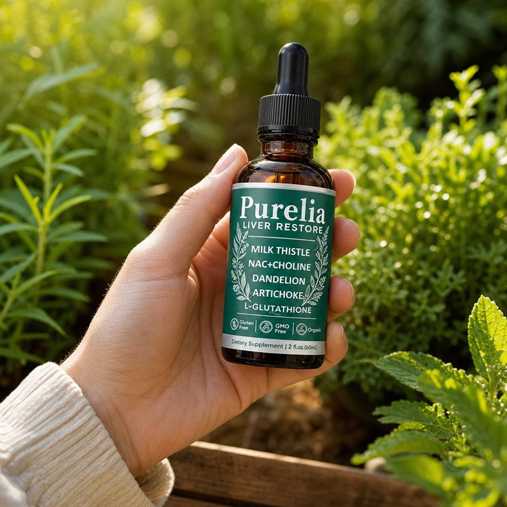 Herbal Wellness Liquid - 60ml Purelia Cairan Pemulih Hati Formula