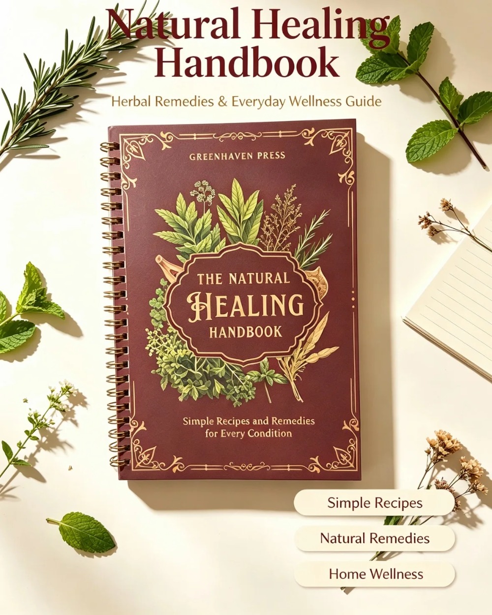 Buku Panduan Penyembuhan Alami - Herbal Wellness Guide ulasan dan harga