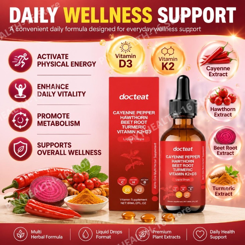 Docteat Vitamin K2+D3 Cair den - Herbal Wellness Liquid ulasan dan harga
